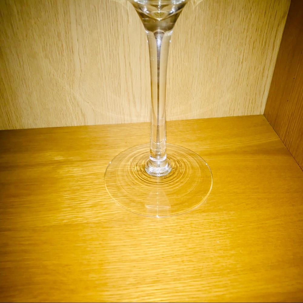 New Tall Glass Compote 22 1/2” Tall 7 7/8” Rim - Picture 11 of 16